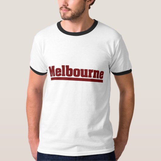 Melbourne-T-Shirt T-Shirt (Vorderseite)