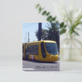 Melbourne Tram brunswick Postkarte (Stehend Vorderseite)