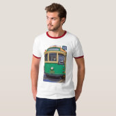 Melbourne-Tram T-Shirt (Vorne ganz)
