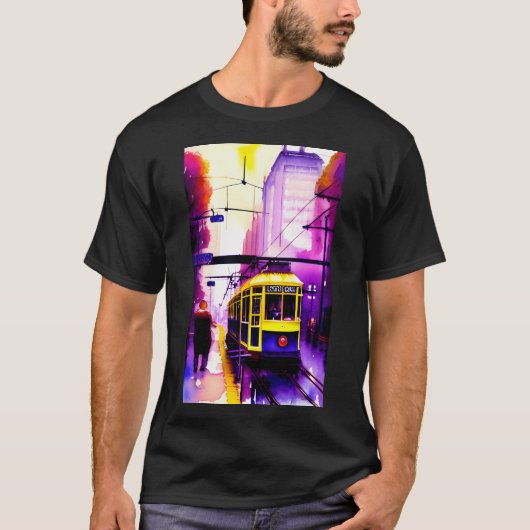 Melbourne Tram T-Shirt (Vorderseite)