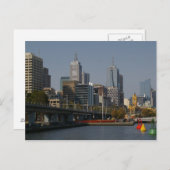 Melbourne, Victoria, Australien Postkarte (Vorne/Hinten)