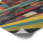 Melbourne Vintage Poster (Ecke)