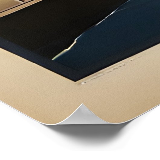 Melbourne Vintage Poster (Ecke)