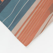 Melbourne Vintage Poster Fleecedecke (Ecke)