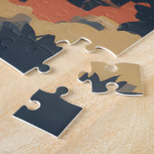 Melbourne Vintage Poster Puzzle (Seite)