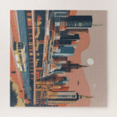 Melbourne Vintage Poster Puzzle (Horizontal)