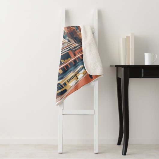 Melbourne Vintage Poster Sherpadecke (Beispiel)