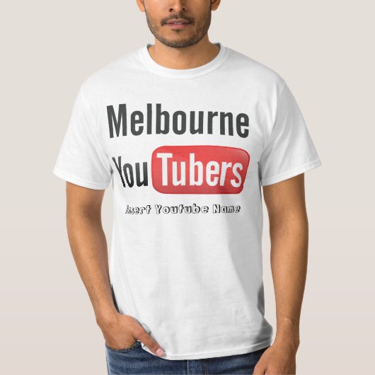 Melbourne Youtubers T-Shirt (Vorderseite)
