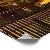 Melbuorne Skyline Poster (Ecke)