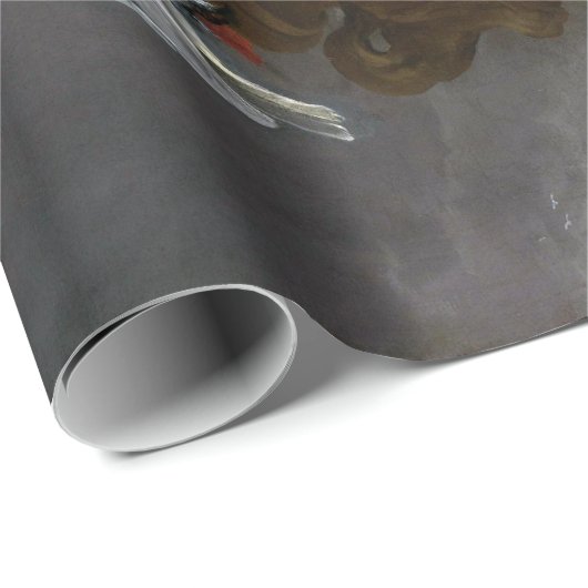 Melchior d'Hondecoeter die Menagerie Geschenkpapier (Rolleneckpunkt)