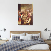 Melchizedek bietet Brot und Wein an Leinwanddruck (Insitu (Schlafzimmer))
