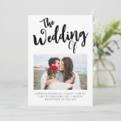 Meldebogen 10 Einladung zur Hochzeit (Stehend Vorderseite)