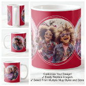 Meldebogen 3 Fotos Rotes C81 Kaffeetasse