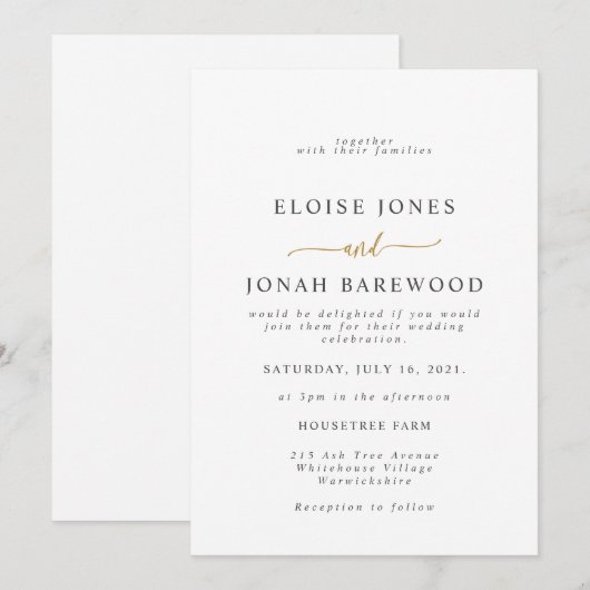 Meldebogen 5 einladung (Vorne/Hinten)