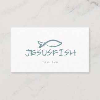 Meldebogen Jesus FISH Visitenkarte