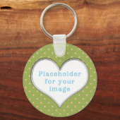 Meldebogen "Niedliche Blume" Schlüsselanhänger (Vorderseite)