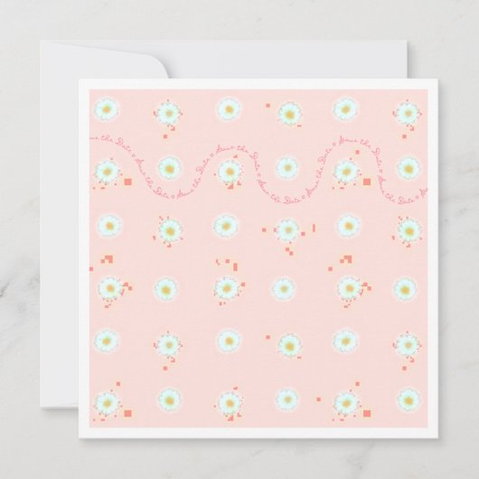 Meldebogen Save the Date mit Grenzübergang Einladung (Vorderseite)