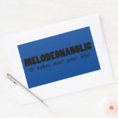 Meldebohr Rechteckiger Aufkleber (Umschlag)