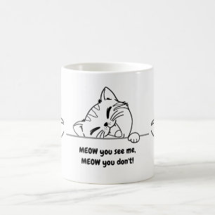 MELDEN SIE IHRE NACHRICHT - CUSTOM CAT-TASSE! KAFFEETASSE
