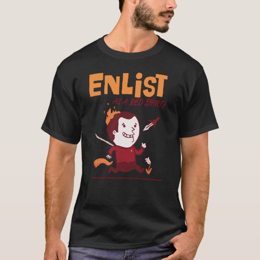 Melden Sie sich an! T-Shirt (Vorderseite)