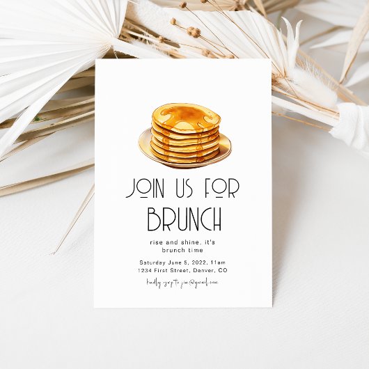 Melden Sie sich für die Party Einladung des Brunch