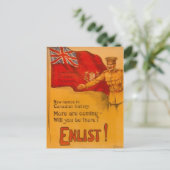 Melden Sie sich für Kanada an! Postkarte (Stehend Vorderseite)