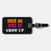 Melden Sie sich im Ground Up an Gepäckanhänger (Vorderseite horizontal)