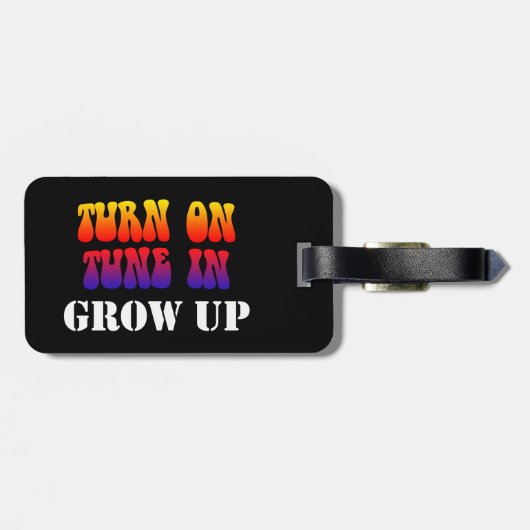 Melden Sie sich im Ground Up an Gepäckanhänger (Rückseite horizontal)