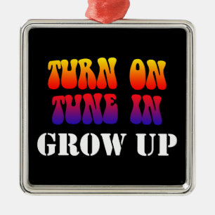 Melden Sie sich im Ground Up an Ornament Aus Metall