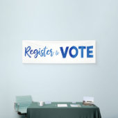 Melden Sie sich zur Abstimmung der modernen blauen Banner (Messeveranstaltung)