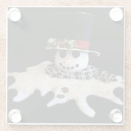 ** MELDEN SNOWMAN** UNTERSETZER (Rückseite)