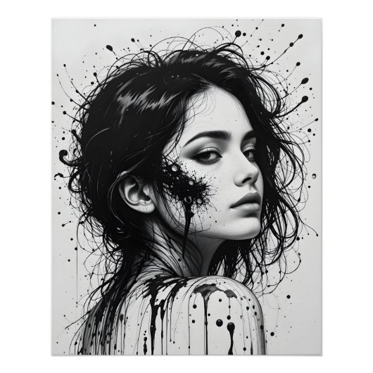 Meldende Portraitverschiebung Poster (Vorderseite)