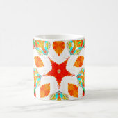 Meldende, symmetrische Keramik Kaffeetasse (Mittel)
