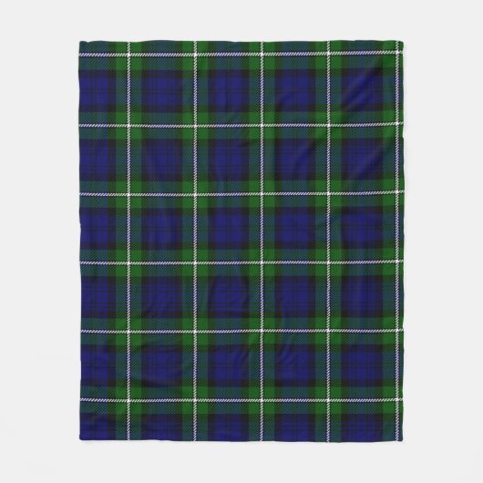 Meldrum Forbes Kariert Fleecedecke (Vorderseite)