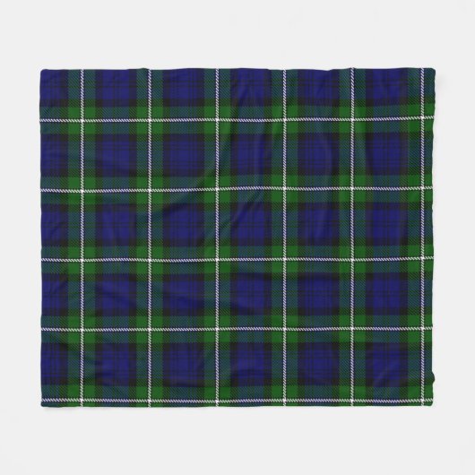 Meldrum Forbes Kariert Fleecedecke (Vorderseite (Horizontal))