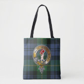 Meldrum Tartan & Abzeichen Tasche (Vorderseite)