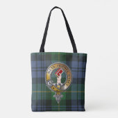 Meldrum Tartan & Abzeichen Tasche (Rückseite)