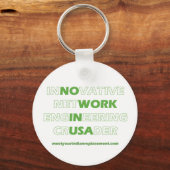 Meldung an Netzwerkingenieure Schlüsselanhänger (Vorderseite)