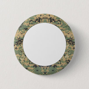 Meldung auf Camouflage Button