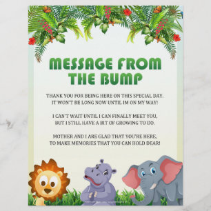 Meldung aus dem Bump [Tierthema] Briefbogen