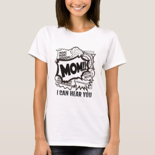Meldung aus der Mama Muttertag lustiger T - Shir T-Shirt