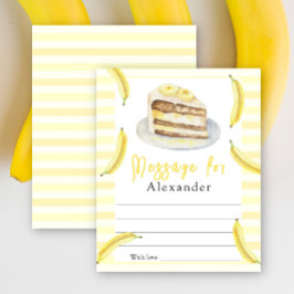 Meldung "Banana Cake Time Capsule"