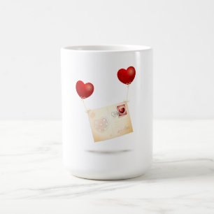 Meldung der Liebe Kaffeetasse