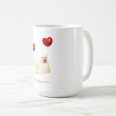 Meldung der Liebe Kaffeetasse (VorderseiteRechts)