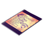 Meldung der Liebe Notizblock (Linke Seite)