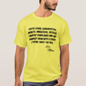 Meldung der Mama T-Shirt (Vorderseite)