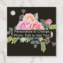 Meldung "Foto-Artwork-Name" Geschenkanhänger