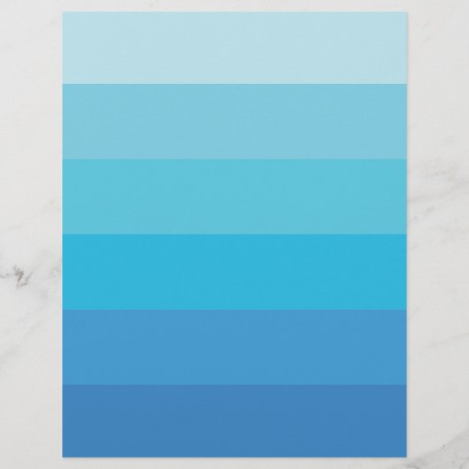 Meldung für Eltern, Blue Ombre Baby Shower zu sein Flyer (Hinten)