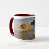 Meldung in der Flasche-Tasse Tasse (Vorderseite Links)