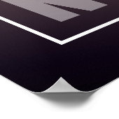 Meldung in der Meldung Motivierend Zitat-Design. Poster (Ecke)